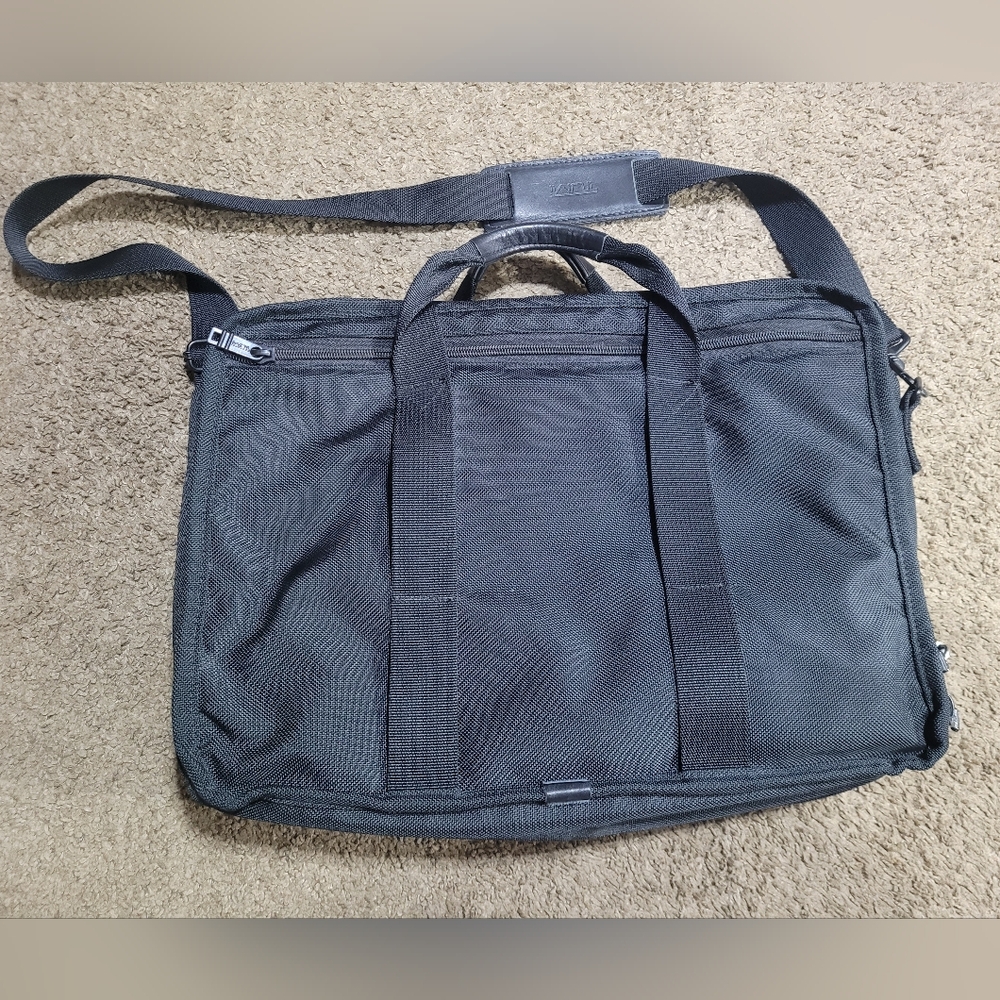 TUMI ALPHA BALLISTIC BAG EXPANDABLE ORGANIZER LAPTOP BRIEF MESSENGER WITH STRAP - Picture 2 of 16